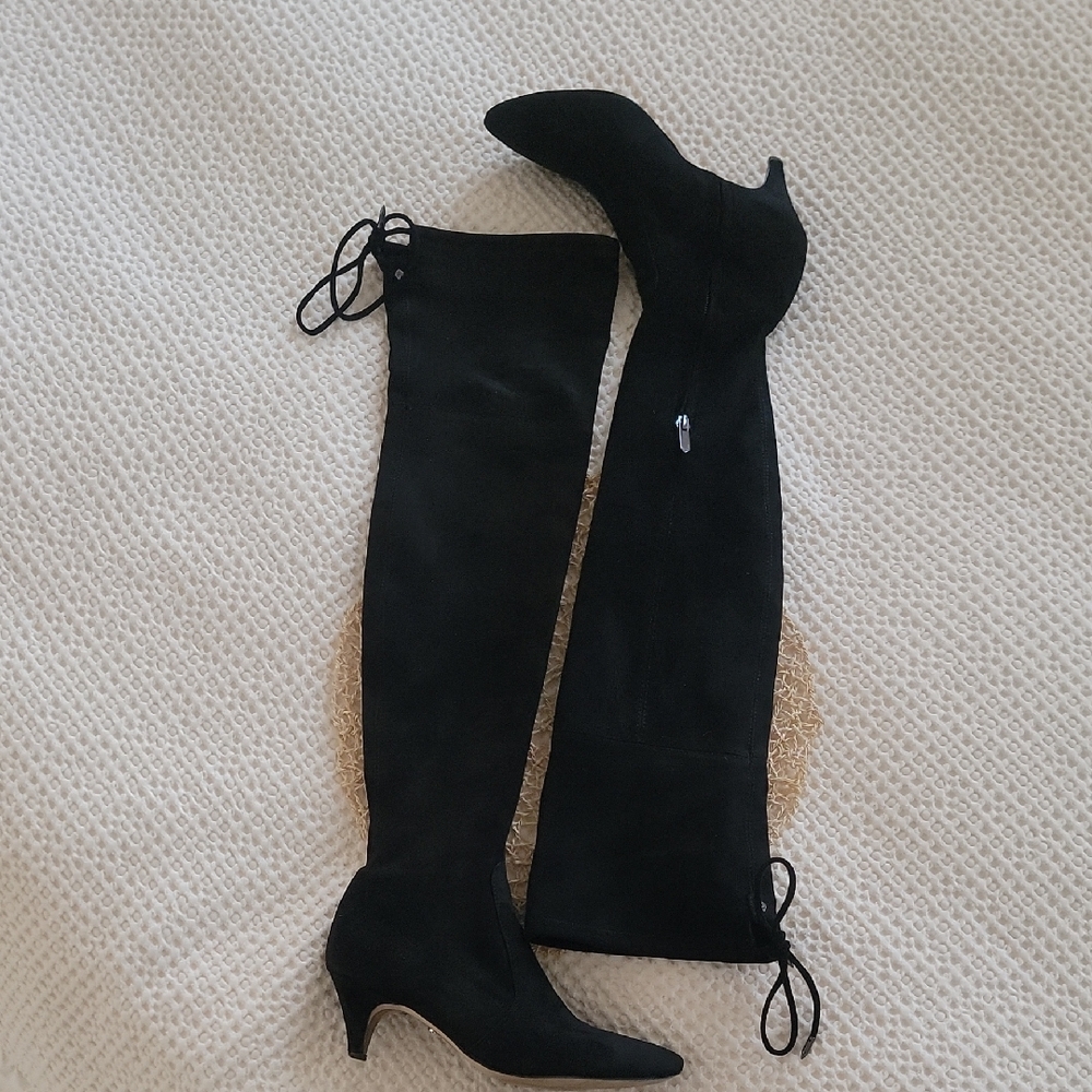 Elegant Black Over-the-Knee Boots